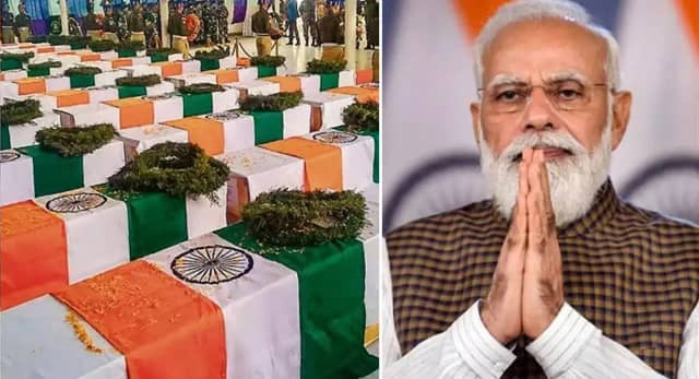 PM मोदी ने शहीद जवानों को दी श्रद्धांजलि, बोले- देश के प्रति उनका समर्पण हमेशा याद रहेगा
