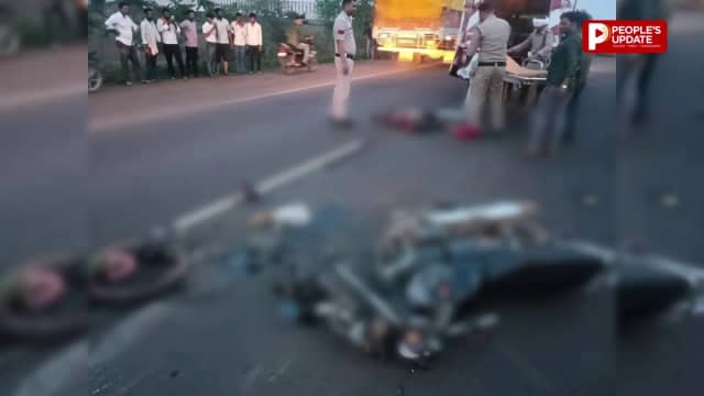 अज्ञात वाहन ने बाइक को रौंदा, एक युवक का सिर धड़ से अलग; दूसरे ने ग्वालियर में तोड़ा दम