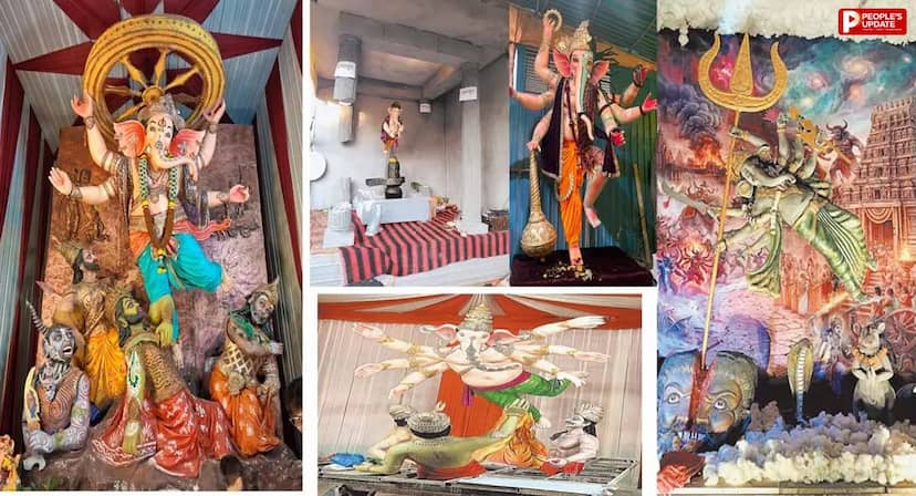 भोपाल में इस बार बैलेंसिंग गणेश प्रतिमाओं का ट्रेंड, हवा में संतुलन साधते बप्पा बने आकर्षण का केंद्र