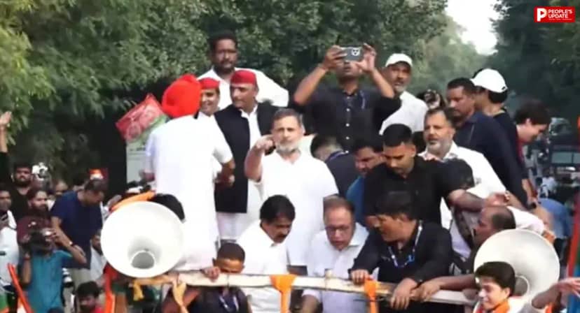 राहुल-प्रियंका समेत विपक्षी सांसदों का मार्च, 8 याचिकाकर्ताओं के नाम से ज्ञानेश कुमार के खिलाफ दाखिल हुई याचिका