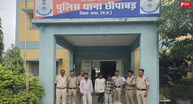 हरदा: खेतों से मोटर पंप चोरी करने वाले आरोपी गिरफ्तार, 70 हजार का सामान जब्त