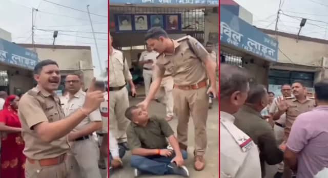 'FIR ठोक दूंगा', कोरेक्स आरोपी के समर्थन में थाने पहुंचे बीजेपी नेता; टीआई से हुई बहस 