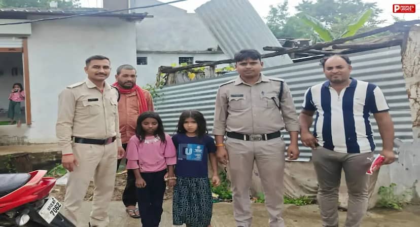 सोहागपुर: चार बच्चियां सकुशल बरामद, पुलिस ने परिजनों को सौंपा 