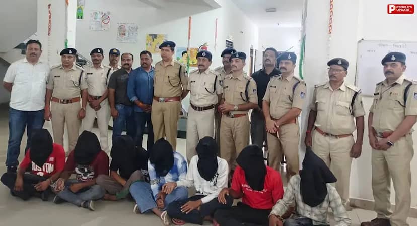 सिवनी में 1.08 करोड़ की लूट का 24 घंटे में खुलासा, 7 आरोपी गिरफ्तार