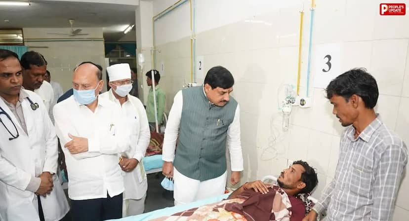 सीएम ने सागर में भर्ती मरीजों का जाना हाल, बोले-फांसी और उम्रकैद वाली धाराओं में होगी कार्रवाई
