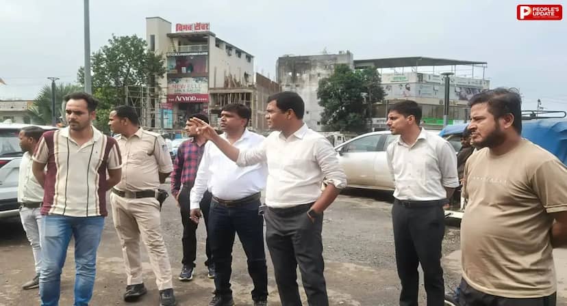 जबलपुर: अंधमूक चौराहे का होगा सुव्यवस्थित विकास, गणेश विसर्जन की तैयारियों का निगमायुक्त ने लिया जायजा 