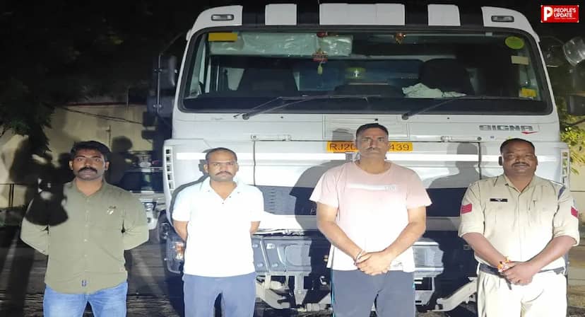सीहोर: पुलिस ने चोरी किया खुलासा, 57 लाख का हाईवा 12 घंटे में राजस्थान से बरामद; आरोपी फरार 