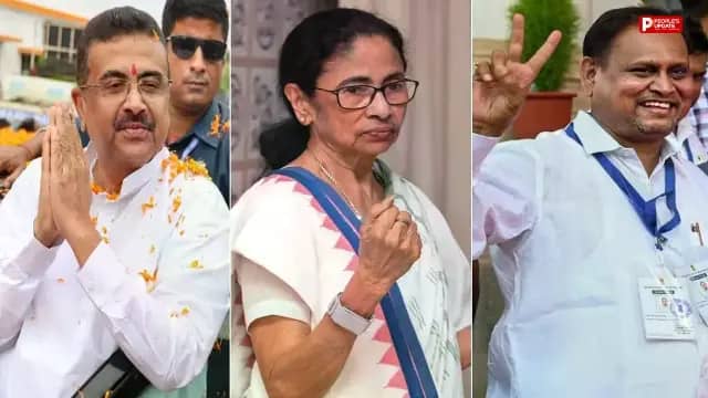 नंदीग्राम-रेजीनगर उपचुनाव में बीजेपी की जीत, ममता-कांग्रेस को तगड़ा झटका 