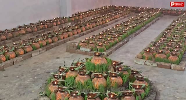 उमरेठ के श्री नगर शक्ति पीठ मंदिर में स्थापित हुए 551 मनोकामना कलश, 200 साल पुराना है इतिहास