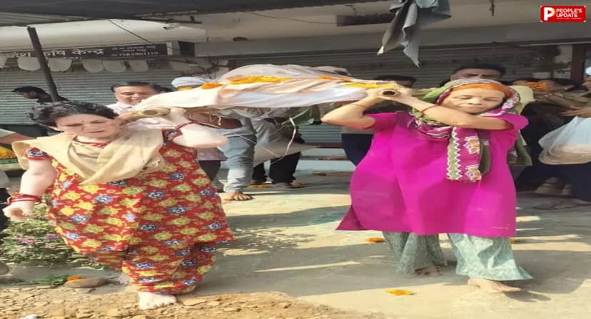 सिवनी में बहनों ने भाई की अर्थी को दिया कंधा, बड़ी बहन ने दी मुखाग्नि