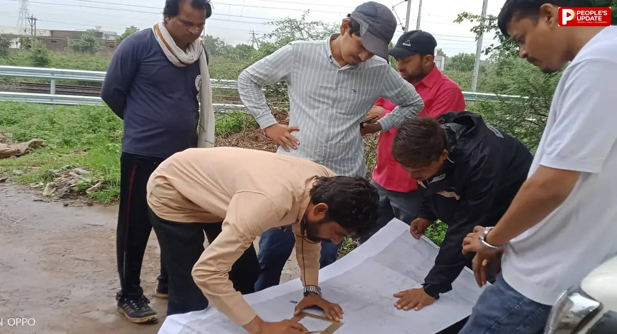 73 मीटर जमीन विवाद के बाद भूख हड़ताल खत्म