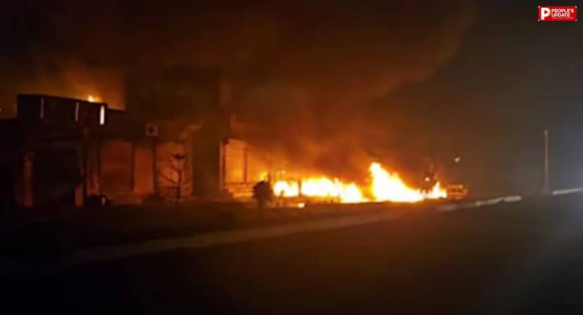 ईरान में फ्यूल टैंकर में भीषण धमाका, 11 लोगों की मौत और 7 घायल; ब्रेक फेल होने से हुआ हादसा