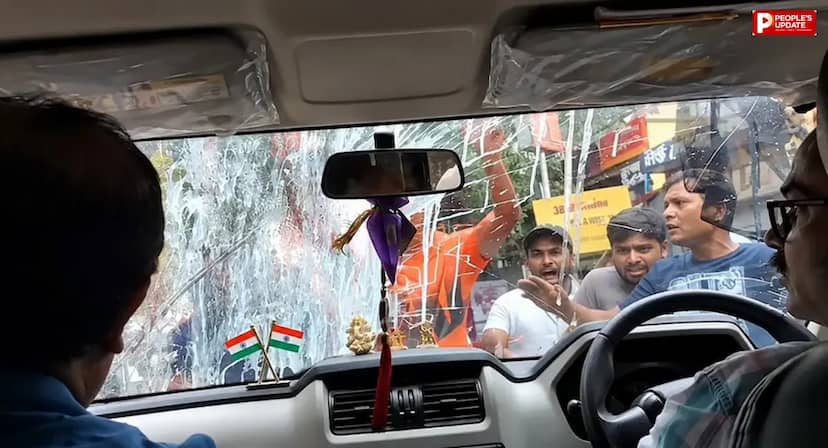 ममता की रैली में जा रहे कुणाल घोष की कार पर हमला, अंडे फेंके और पीछे का शीशा तोड़ा