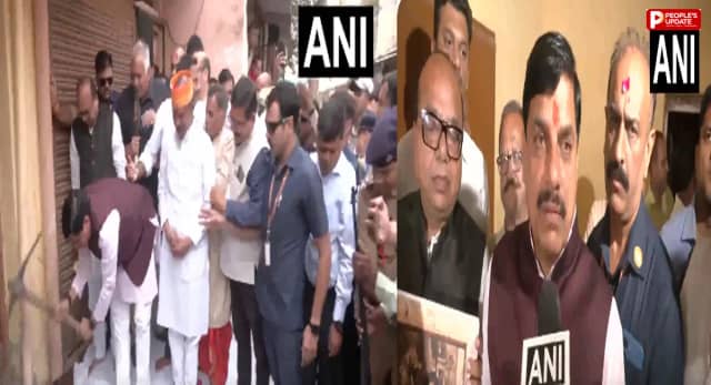 जिस घर में बीता बचपन, वहीं CM मोहन यादव ने खुद चलाई गैंती ; पेश की मिसाल