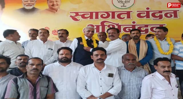 गुना में भाजपा ने किया भूतपूर्व सैनिकों का सम्मान, सेवा संकल्प अभियान के तहत हुआ कार्यक्रम