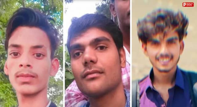 भदोही में दर्दनाक हादसा, बाइक नाले में गिरने से 3 युवकों की मौत; एक ही बाइक पर सवार थे तीनों