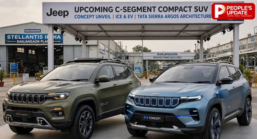 Stellantis लाएगी नई C-सेगमेंट Jeep SUV, Tata Sierra के ARGOS प्लेटफॉर्म पर होगी बेस्ड - 2028 में लॉन्च