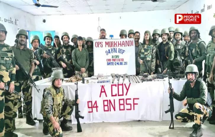 कांकेर के जंगल में जवानों का बड़ा ऑपरेशन, जमीन के नीचे मिला नक्सलियों का हथियार डंप