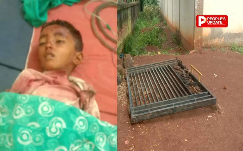 स्कूल का जर्जर गेट बना मौत का दरवाजा,7 साल के शिवम पर लोहे की गेट गिरने से हुई दर्दनाक मौत