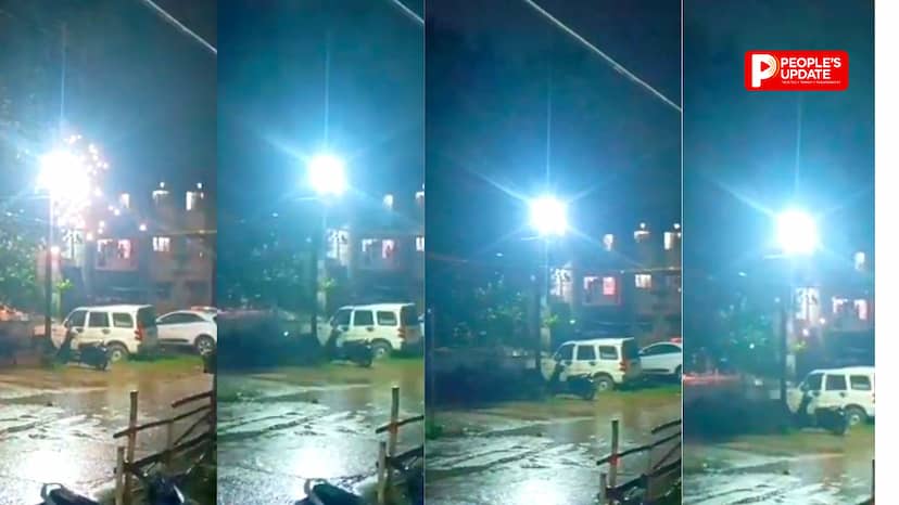 कोरबा में बारिश के बीच LT लाइन में ताबड़तोड़ धमाके, 25 मिनट तक बरसती रहीं चिंगारियां,मचा हड़कंप