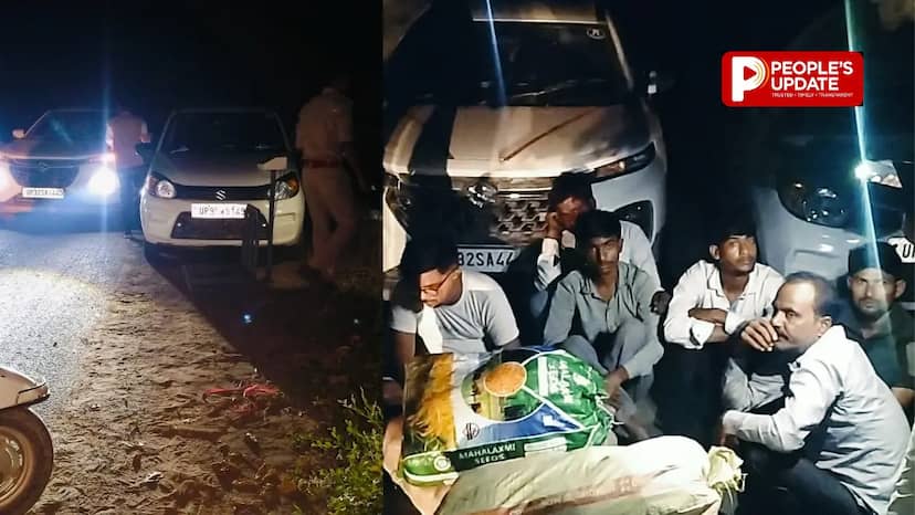 भटगांव में 63 किलो गांजा के साथ 6 तस्कर गिरफ्तार, दो कारों से बरामद हुआ नशे का बड़ा खेप