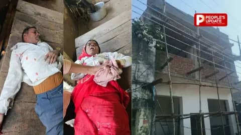 चांपा में 11 KV बिजली लाइन की चपेट में दंपती, पति की मौत,पत्नी गंभीर