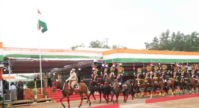 भोपाल में स्वतंत्रता दिवस की तैयारियां पूरी, लाल परेड ग्राउंड में हुई फुल ड्रेस रिहर्सल, परेड में शामिल होंगी विभिन्न बलों की 18 टुकड़ियां