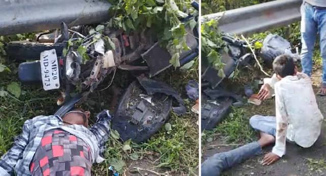 जबलपुर के पाटन-शहपुरा रोड पर हादसा, कार ने बाइक को मारी टक्कर, मां-बेटे समेत 3 की मौत, 4 गंभीर घायल