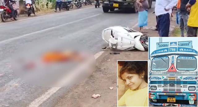 जगदलपुर में NH-16 पर हादसा, तेज रफ्तार ट्रक ने स्कूटी को मारी टक्कर, महिला की मौके पर मौत