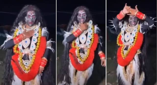 ग्वालियर में युवती ने मां काली के गेटअप में बनाई रील, डांस का वीडियो वायरल, हिंदू संगठनों ने जताई आपत्ति, FIR की मांग