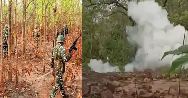 Chhattisgarh News : बीजापुर में नक्सली IED ब्लास्ट, CRPF के 2 जवान घायल, ड्यूटी के दौरान हुआ धमाका, सर्च ऑपरेशन जारी