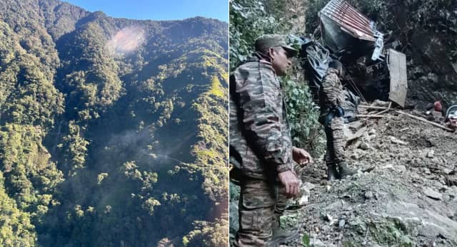 खाई में ट्रक गिरने से 22 मजदूरों की मौत, राहत-बचाव कार्य जारी