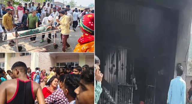 जींद में रंग बनाने वाली फैक्ट्री में लगी भीषण आग, 5 महिलाओं की मौत; 15 से ज्यादा मजदूर झुलसे
