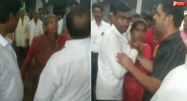 चप्पलें चलीं पारिवारिक विवाद में कोर्ट परिसर बना अखाड़ा, पुलिस ने दोनों पक्षों पर कार्रवाई की