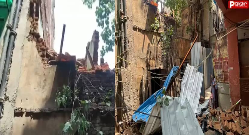 करोल बाग में भरभराकर गिरी पुरानी इमारत, एक मजदूर की मौत; 3 घायल