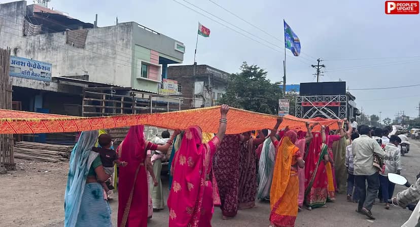 महारानी दशा माता की भव्य चुनरी यात्रा से भक्तिमय हुआ बेटमा, जयकारों से गूंजा नगर