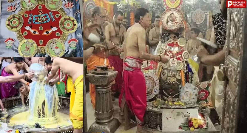 रक्षाबंधन पर सबसे पहले बाबा महाकाल को बांधी राखी, 2 फीट की खास राखी से हुआ श्रृंगार