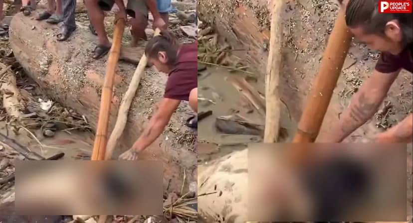 नेपाल बाढ़ में इंसानियत शर्मसार, महिला के शव से सोने की बालियां चुराने का वीडियो वायरल
