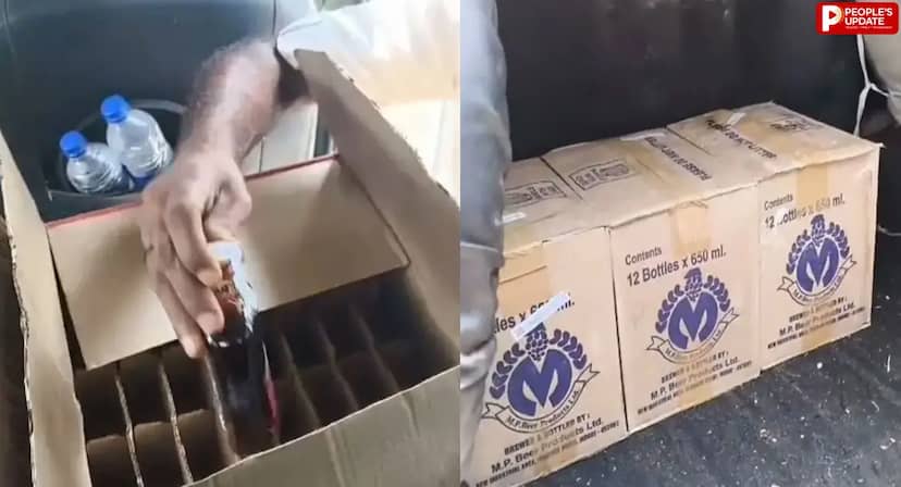 घंसौर में शराब से भरी बोलेरो पकड़ी, युवाओं ने वाहन रोककर पुलिस को सौंपा