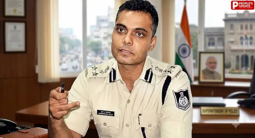 पथरिया थाने पहुंचे IG इरशाद वली, अवैध शराब-जुआ-सट्टे पर सख्ती के निर्देश