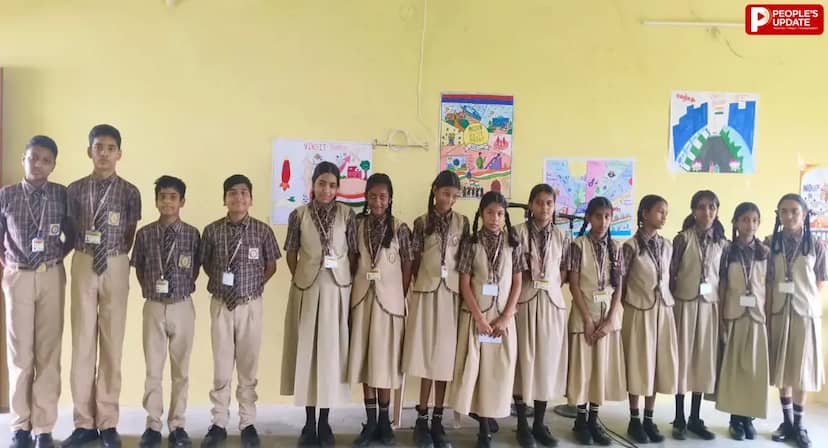 बाड़ी में ‘विकसित भारत 2047’ पर चित्रकला और भाषण प्रतियोगिता, विद्यार्थियों ने दिखाई प्रतिभा