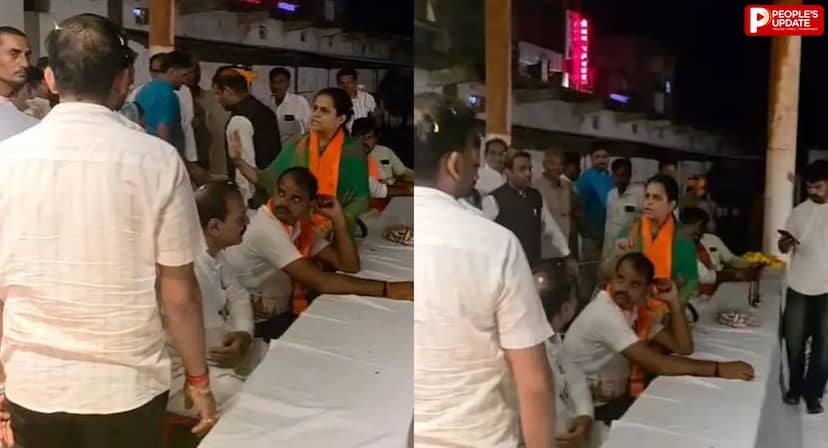 गुना में भाजपा कार्यक्रम में विवाद: मंडल अध्यक्ष को मंच पर जगह नहीं मिली तो भड़कीं प्रियंका मीणा, जिलाध्यक्ष-जिपं अध्यक्ष नीचे बैठे