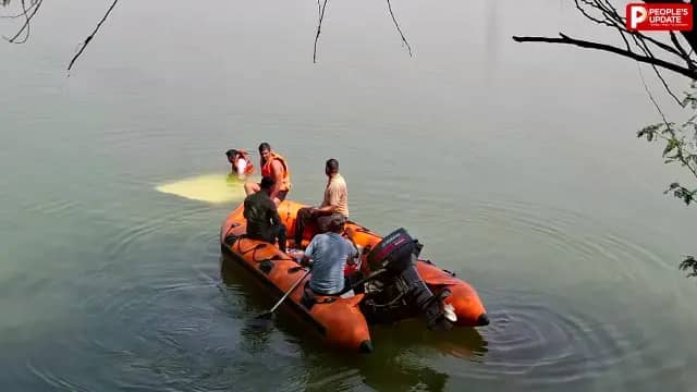 सिंगरौली में 40 फीट नीचे नदी में गिरी बोलेरो, पांच लोगों का रेस्क्यू; बड़ा हादसा टला