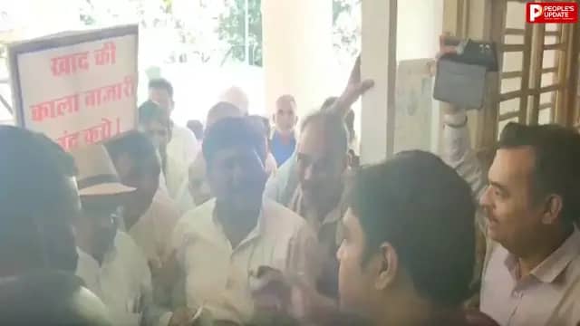 जौरा में खाद संकट और बिजली बिल का मुद्दा गरमाया, कांग्रेस ने SDM कार्यालय का किया घेराव