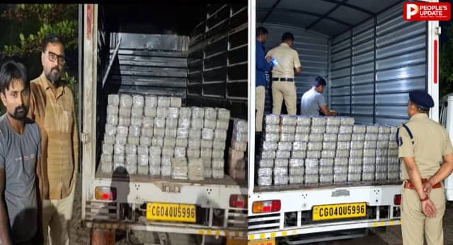 Chhattisgarh: पिकअप के सीक्रेट चेंबर में मिले 4 करोड़ रुपए, रायपुर से नागपुर जा रही थी गाड़ी; पुलिस को हवाला के पैसे होने का शक