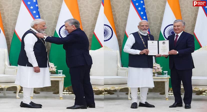 GIFT City से यूरेनियम तक... उज्बेकिस्तान में PM मोदी की मिर्जियोयेव से मुलाकात, भारत को मिला सर्वोच्च सम्मान