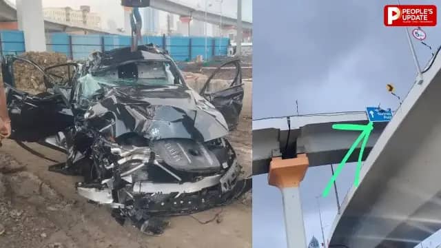 मुंबई में तेज रफ्तार BMW का भीषण एक्सीडेंट, 3 की मौत, एक गंभीर रूप से घायल