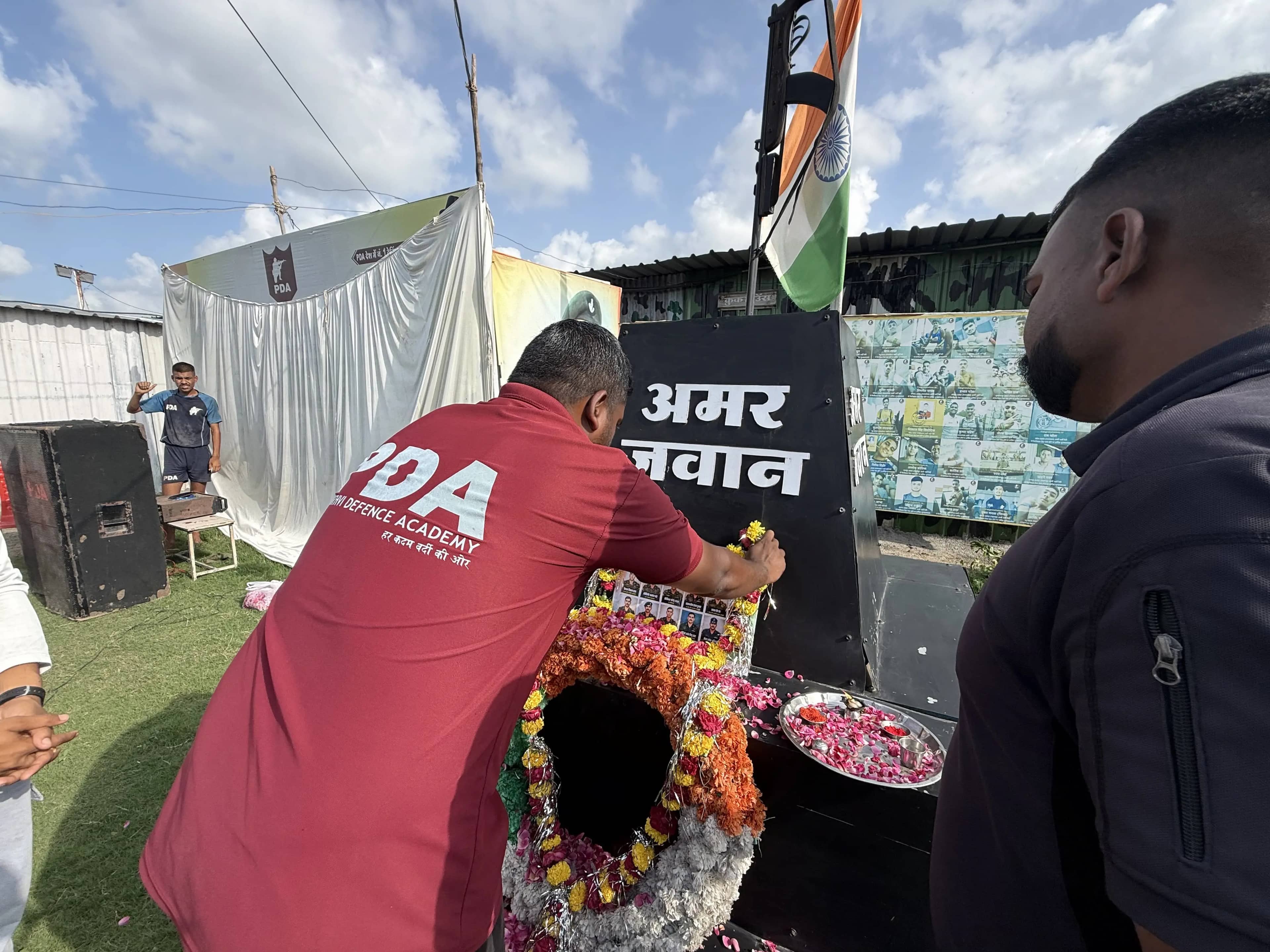  बेटमा में कैडेट्स ने लिया राष्ट्रसेवा का संकल्प