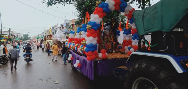 हरसूद में धूमधाम से मनाई गई श्रीकृष्ण जन्माष्टमी, यदुवंशी स्वाभिमान वाहन रैली ने खींचा ध्यान