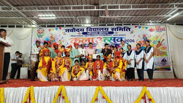 गुना में कला उत्सव 2026 का समापन, उत्सव में दिखी विद्यार्थियों की प्रतिभा